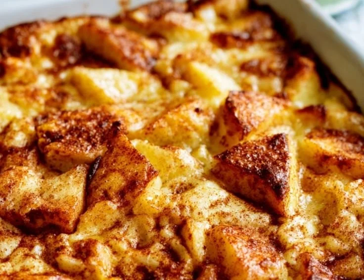 Apple Cinnamon Cottage Cheese Bake