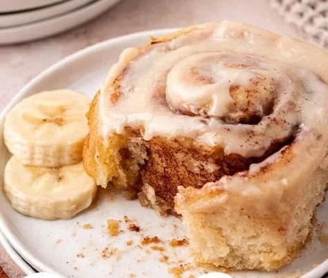 Banana Bread Cinnamon Rolls