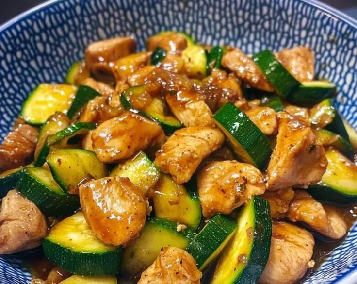Chicken Zucchini Stir Fry