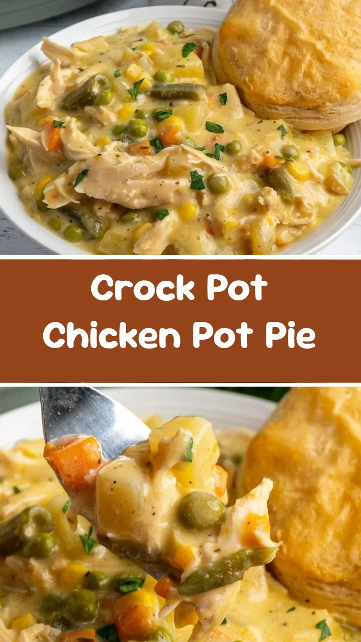 Crock Pot Chicken Pot Pie