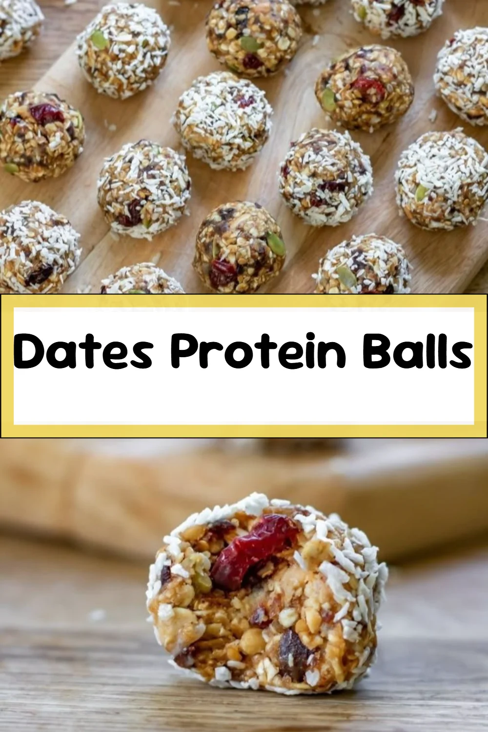 Dates Protein Balls