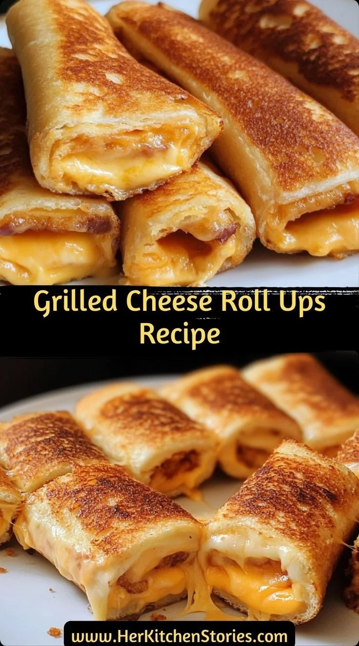 Delicious grilled cheese roll ups served on a plate, perfect for snacks or lunch.