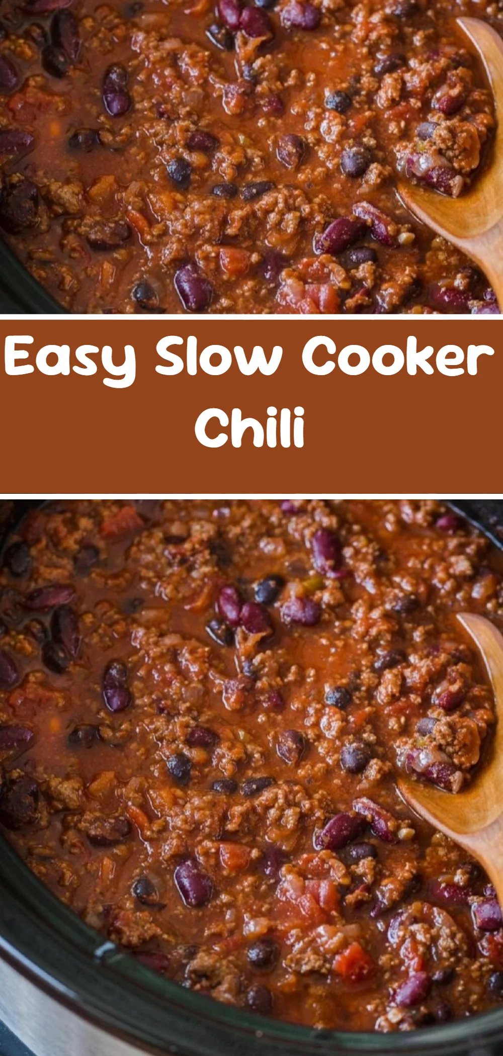 Easy Slow Cooker Chili
