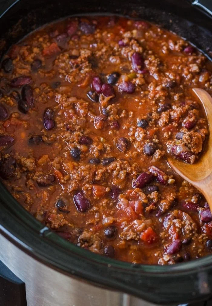 Easy Slow Cooker Chili
