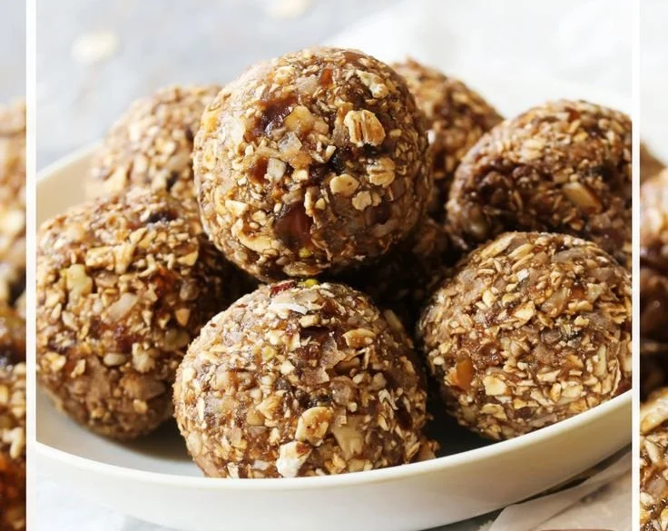 Energy protein balls with dates recipe for healthy snacks