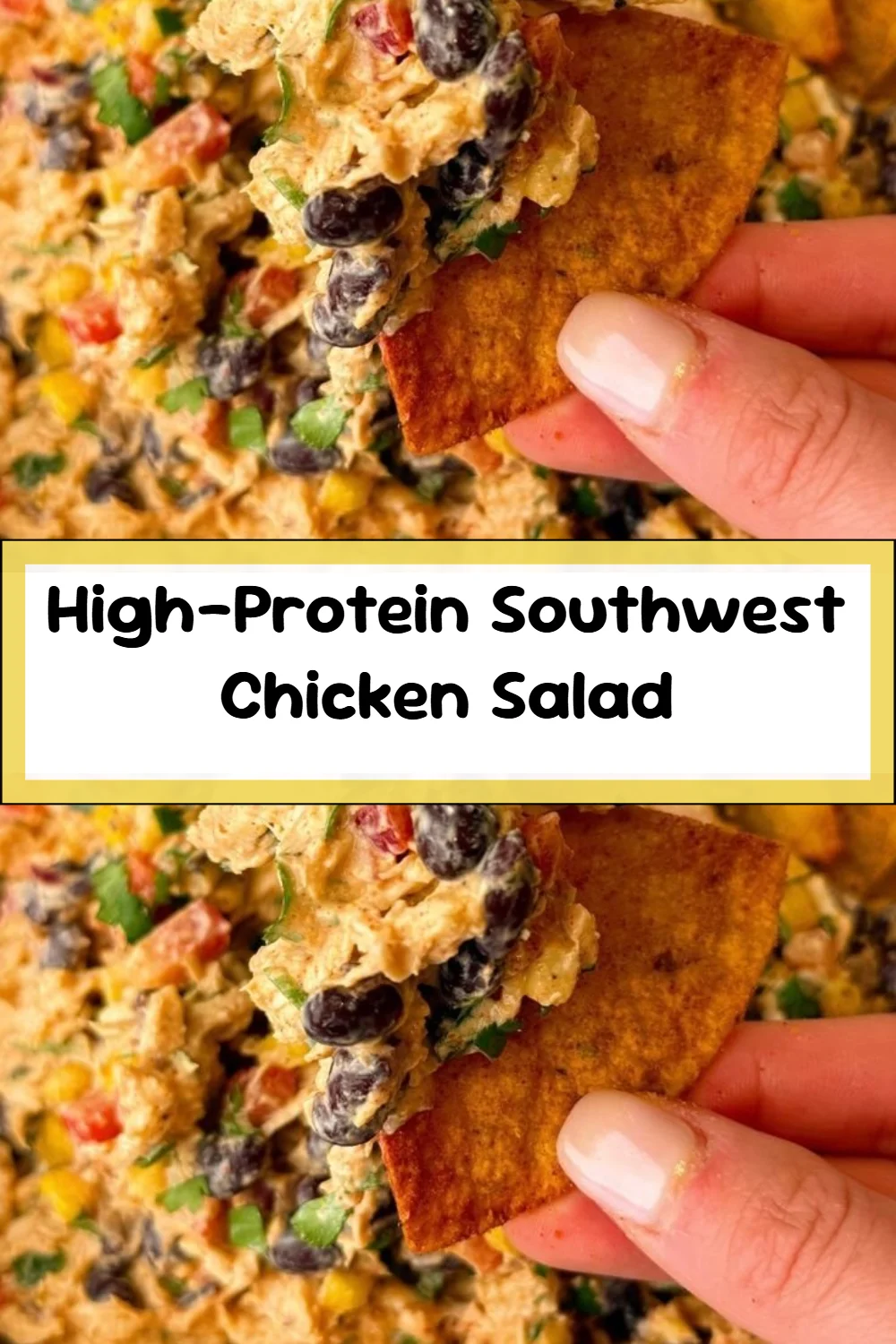 High-Protein Southwest Chicken Salad