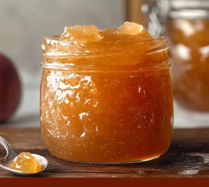 Jars of homemade apple jam prepared using a simple canning guide