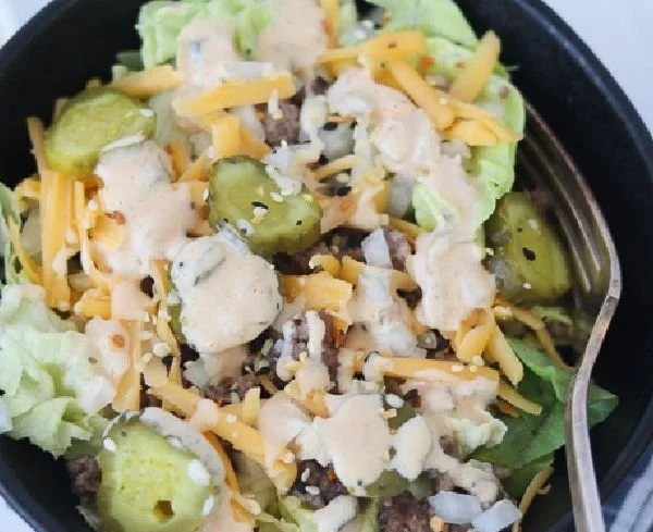 Keto Big Mac Salad
