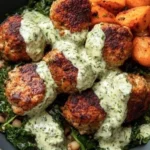 mediterranean chicken meatball bowls 2026 07 06 234322