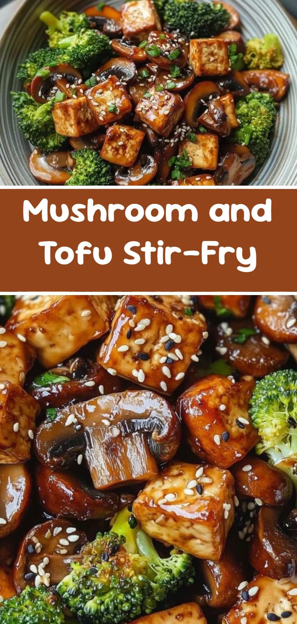 Mushroom and Tofu Stir-Fry