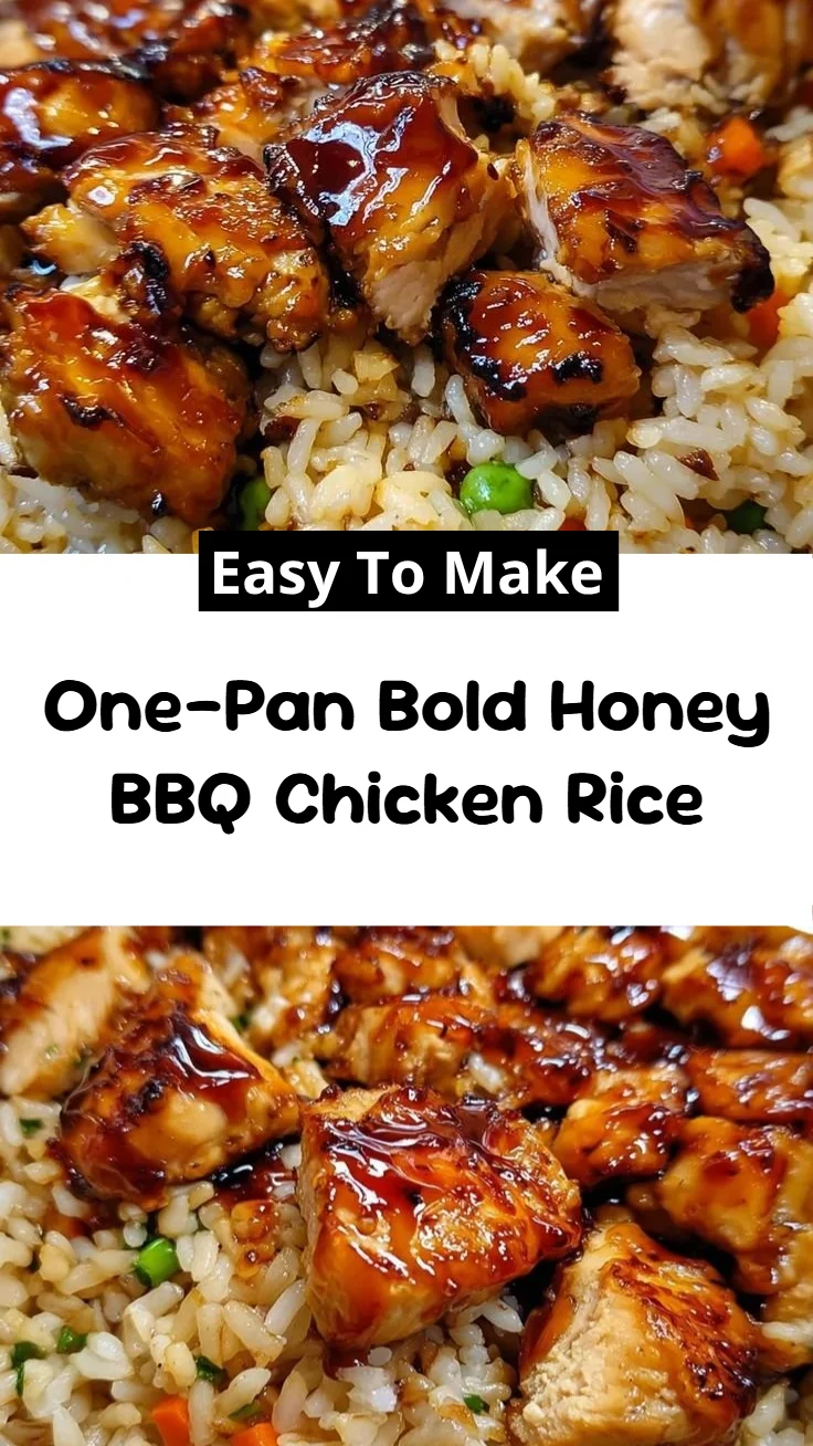 One-Pan Bold Honey BBQ Chicken Rice
