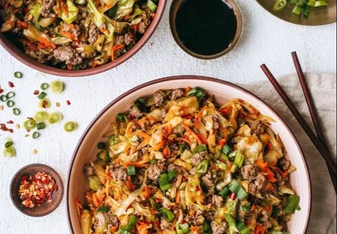Paleo Egg Roll in a Bowl