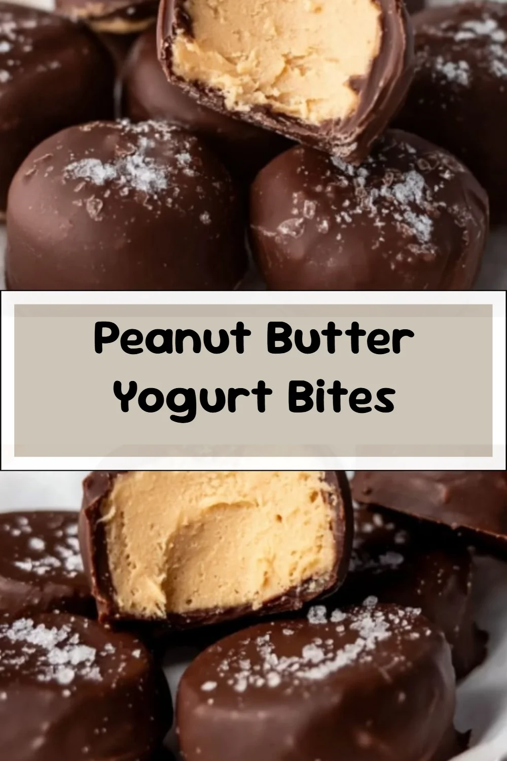Peanut Butter Yogurt Bites