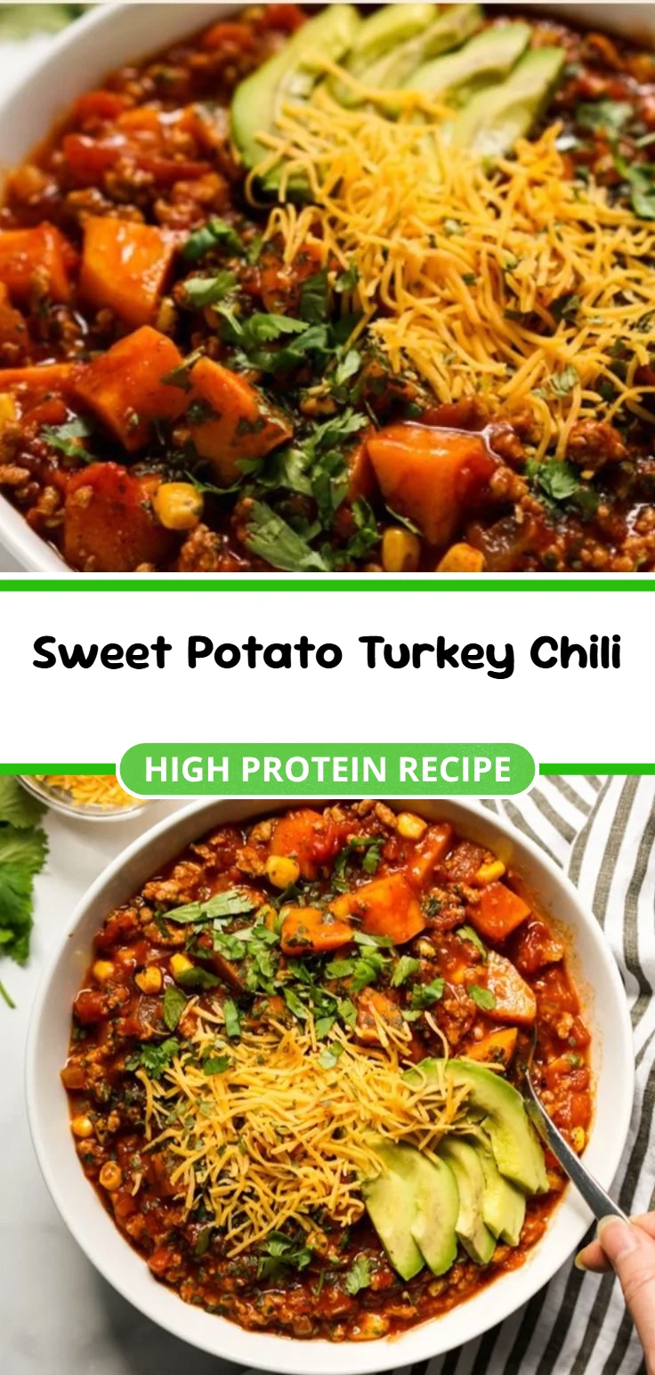 Sweet Potato Turkey Chili