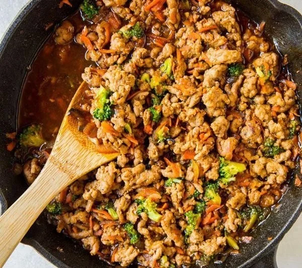 Teriyaki Turkey Rice Bowls