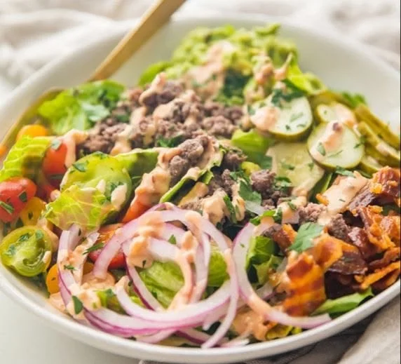 Whole 30 Burger Bowl