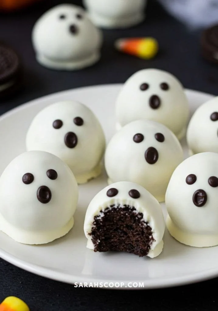 Spooky ghost themed desserts for Halloween celebrations with creative recipes.
