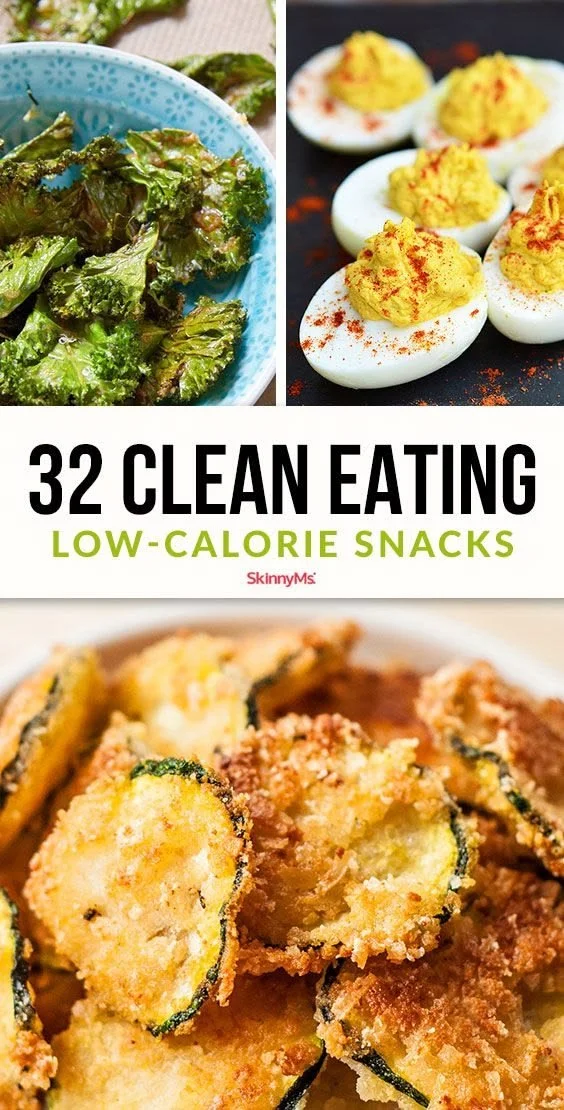 Delicious low-calorie clean eating snacks for healthy living