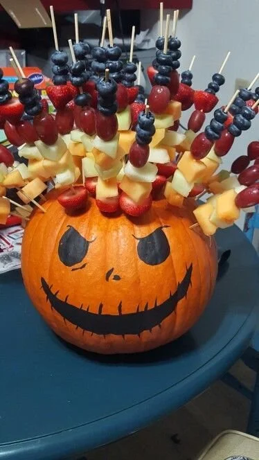 Delicious Halloween party foods for kids' birthday celebrations at home.