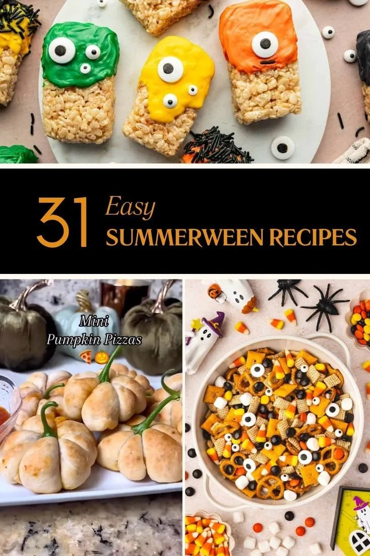 Creative Summerween recipes for a spooky summer celebration.